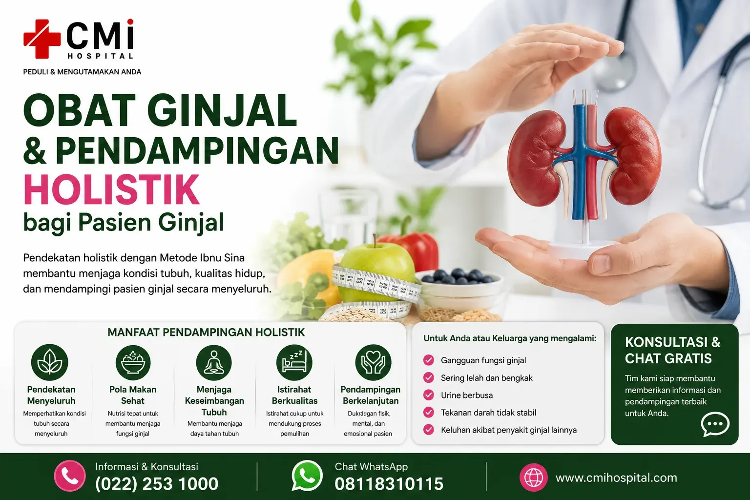 gambar Obat Ginjal dan Pendampingan Holistik bagi Pasien Ginjal