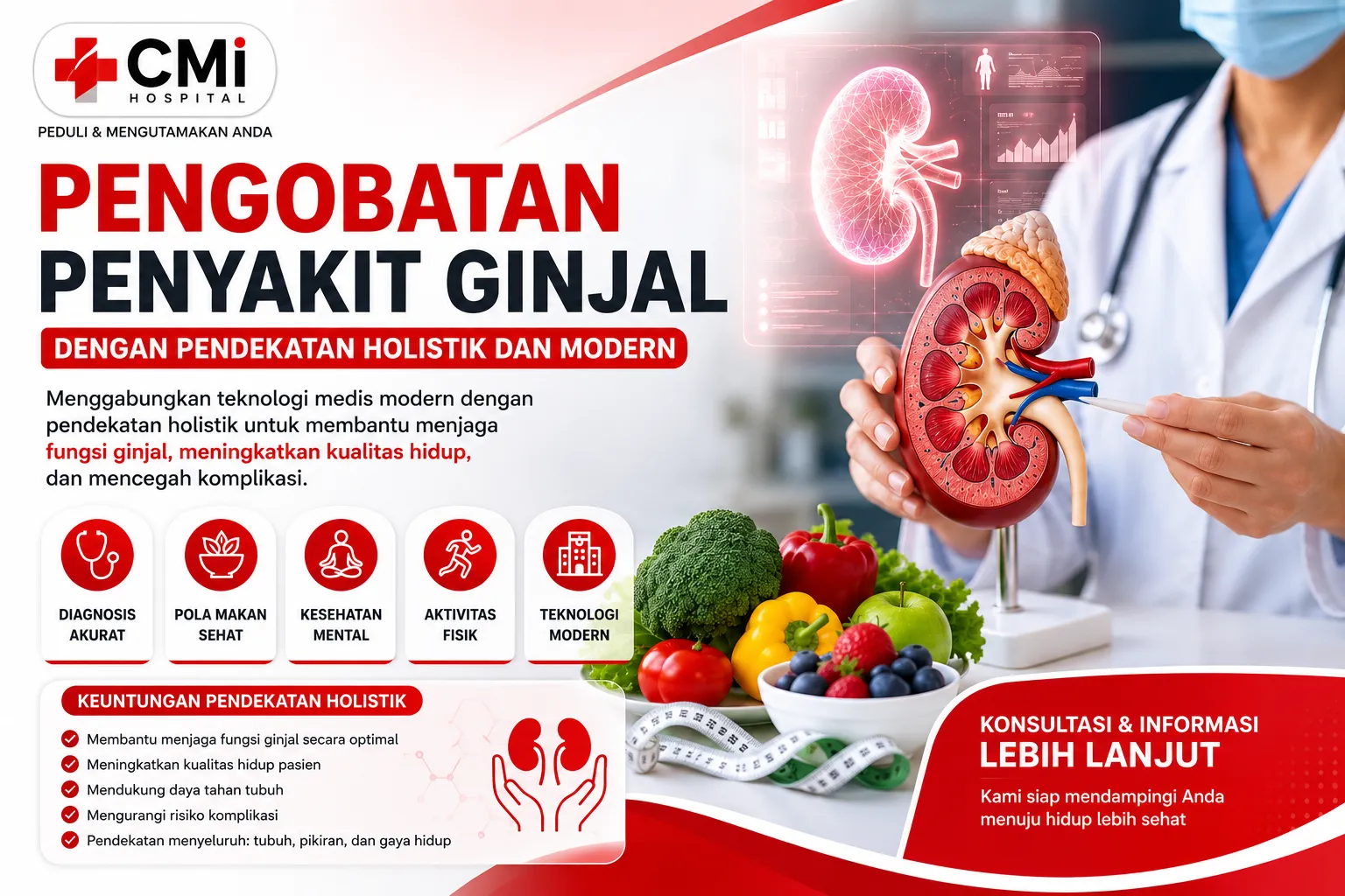 gambar Pengobatan Penyakit Ginjal dengan Pendekatan Holistik dan Modern