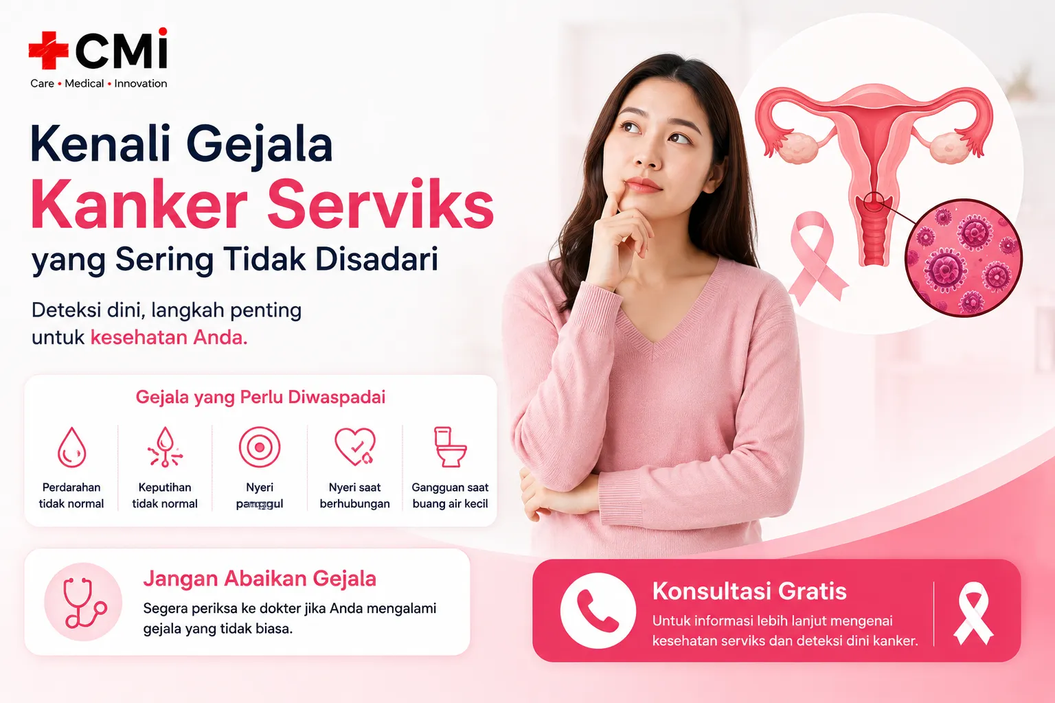 gambar Kenali Gejala Kanker Serviks yang Sering Tidak Disadari