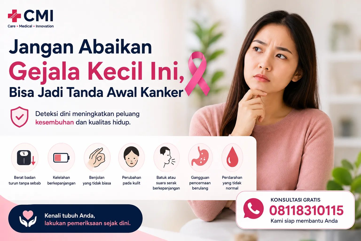 gambar Jangan Abaikan Gejala Kecil Ini, Bisa Jadi Tanda Awal Kanker