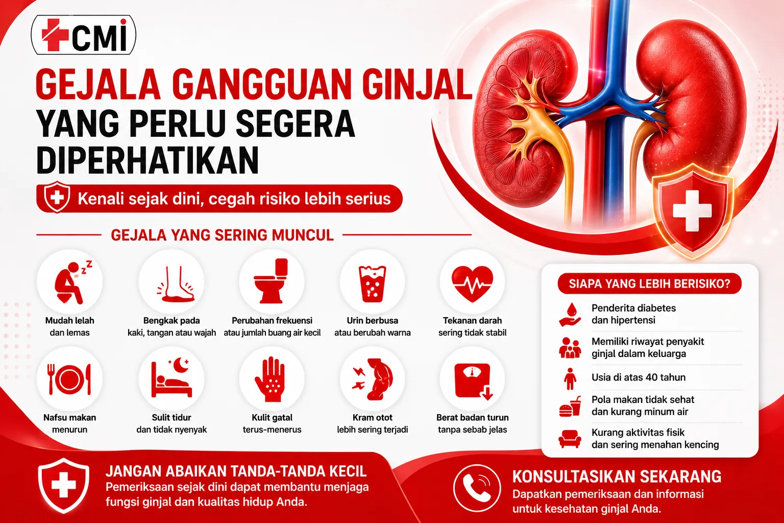 gambar Gejala Gangguan Ginjal yang Perlu Segera Diperhatikan