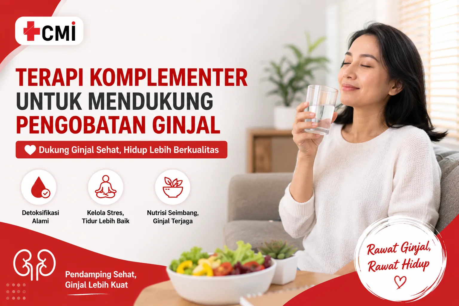 gambar Terapi Komplementer untuk Mendukung Pengobatan Ginjal Secara Optimal, Ini Hal yang Sering Tidak Disadari