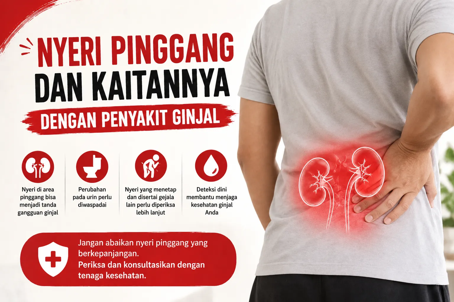 gambar Nyeri Pinggang dan Kaitannya dengan Penyakit Ginjal