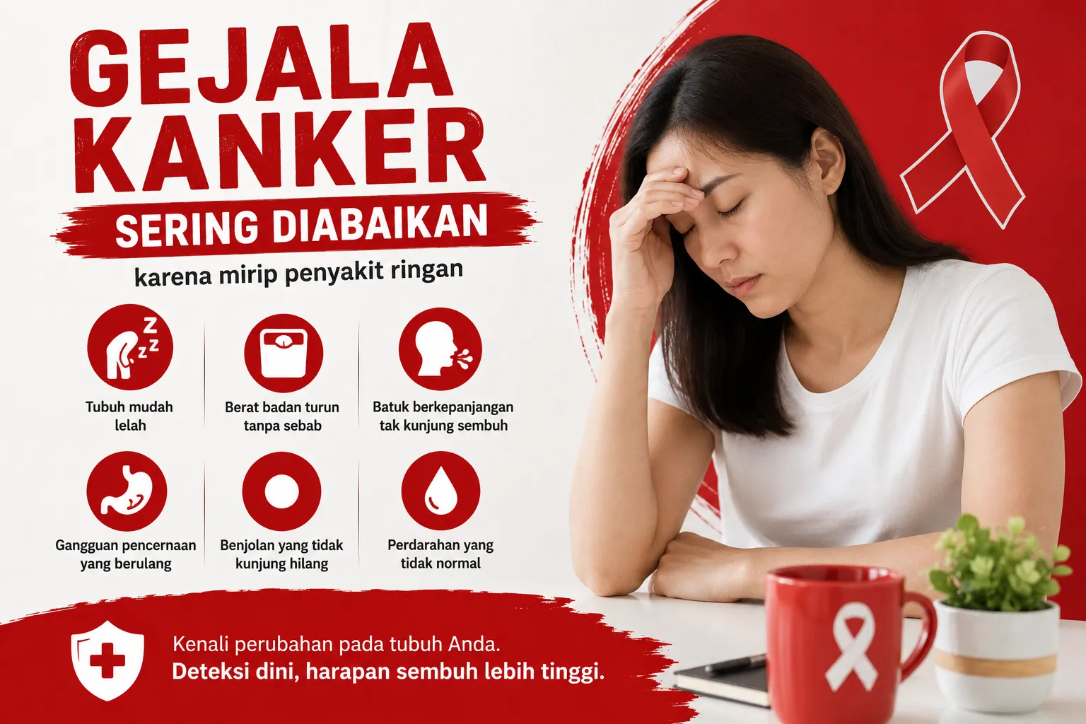 gambar Gejala Kanker yang Sering Diabaikan karena Mirip Penyakit Ringan
