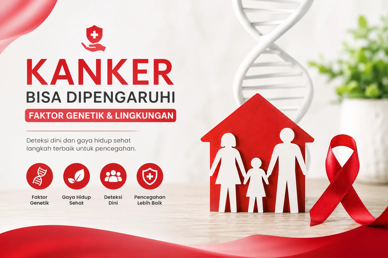 gambar Apakah Kanker Bisa Diturunkan? Kenali Faktor Genetik dan Lingkungan