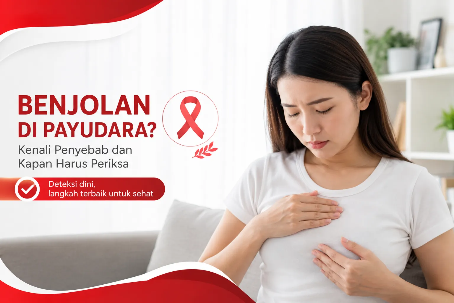 gambar Benjolan di Payudara, Apakah Selalu Menandakan Kanker?
