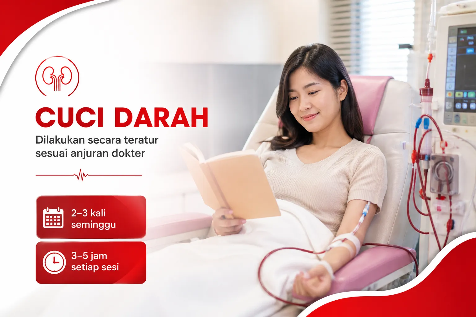 gambar Seberapa Sering Cuci Darah Harus Dilakukan? Ini Penjelasan yang Perlu Dipahami Pasien