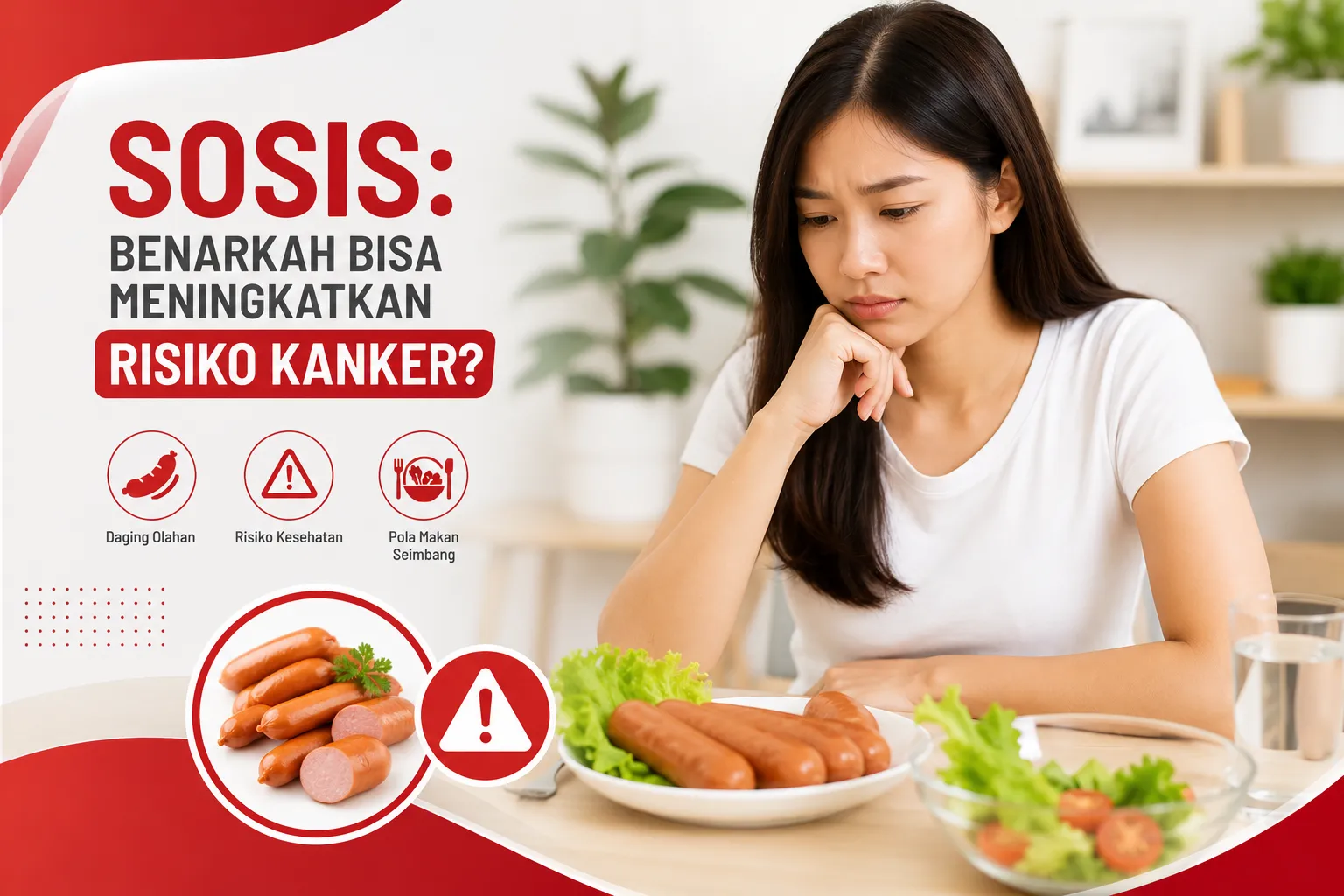 gambar Sosis: Benarkah Bisa Meningkatkan Risiko Kanker?