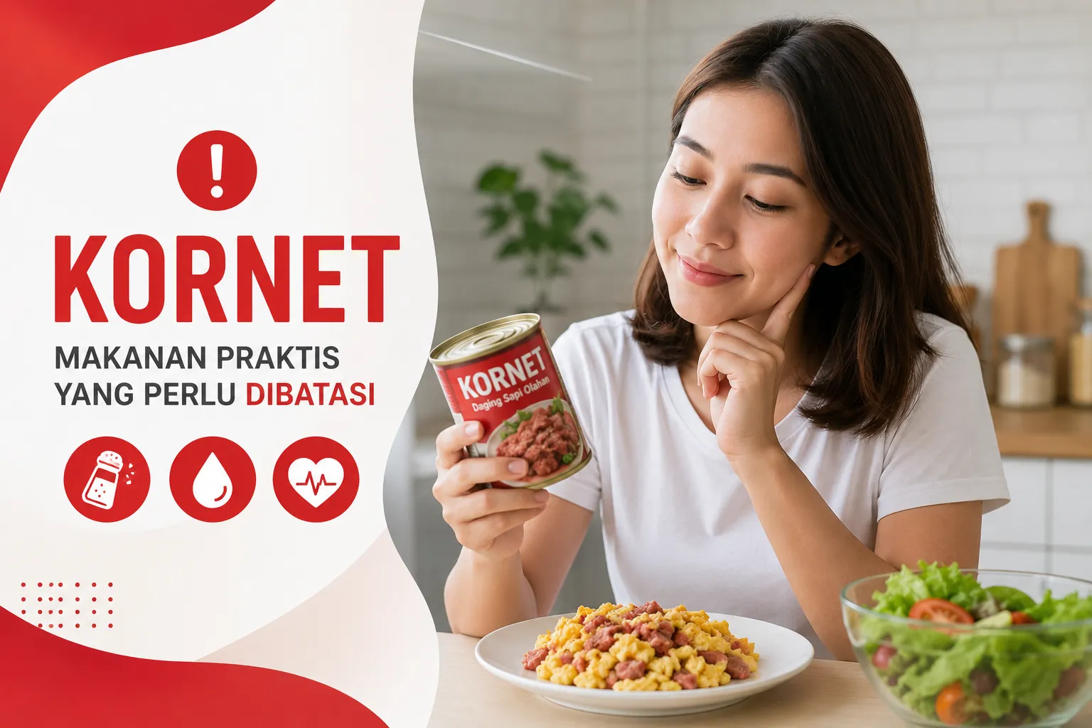gambar Kornet: Makanan Praktis yang Perlu Dibatasi