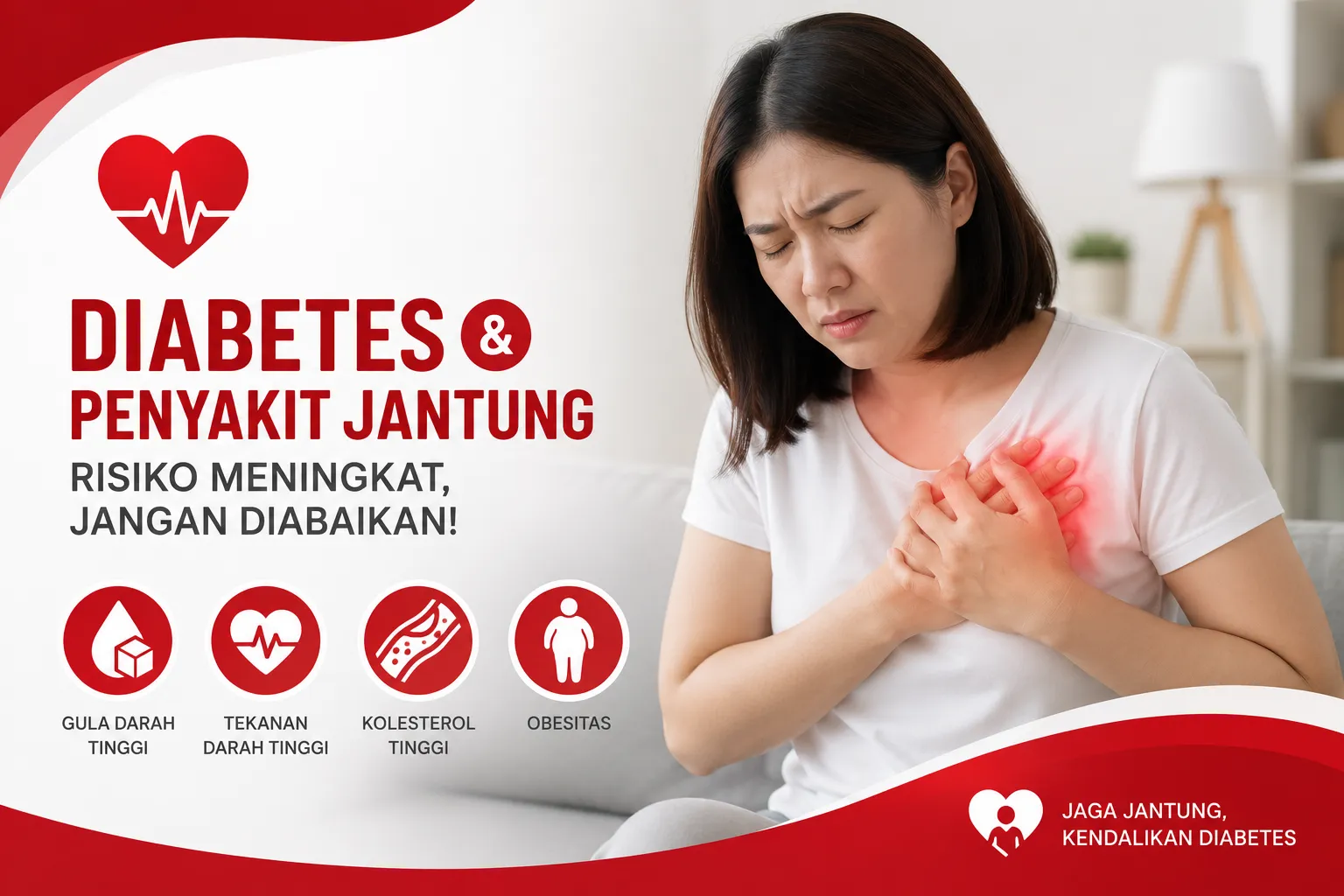 gambar Diabetes dan Penyakit Jantung: Mengapa Risikonya Meningkat?