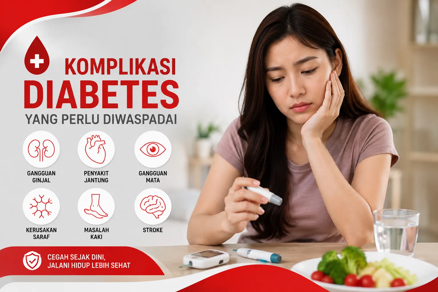 gambar Komplikasi Diabetes yang Perlu Diwaspadai, Bukan Sekadar Masalah Gula Darah  Meta Title: Komplikasi Diabetes yang Perlu Diwas