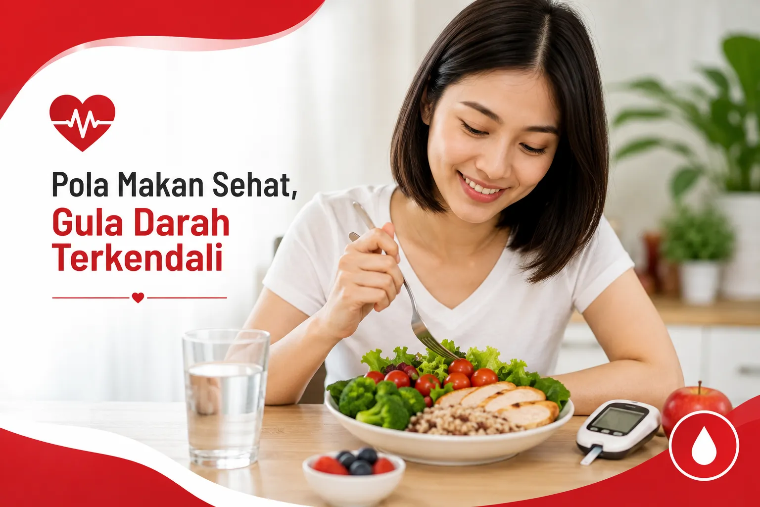 gambar Pola Makan untuk Membantu Mengontrol Gula Darah