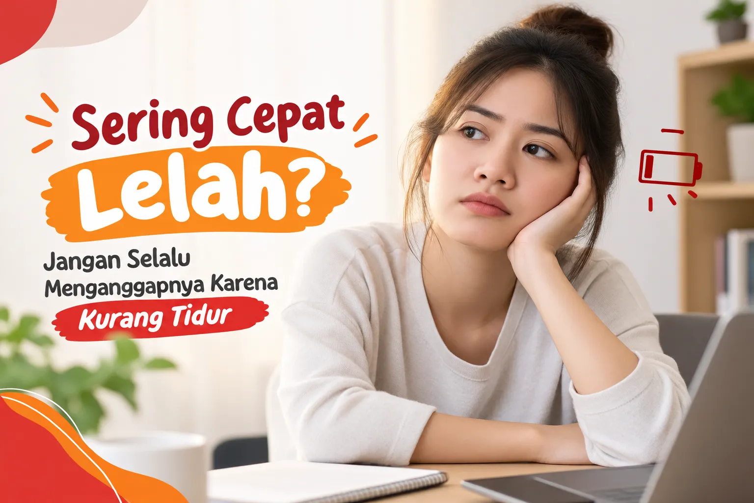 gambar Sering Cepat Lelah? Jangan Selalu Menganggapnya Karena Kurang Tidur