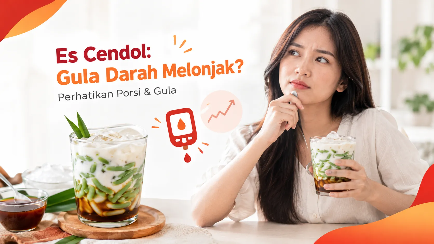 gambar Es Cendol: Apakah Bisa Membuat Gula Darah Melonjak?