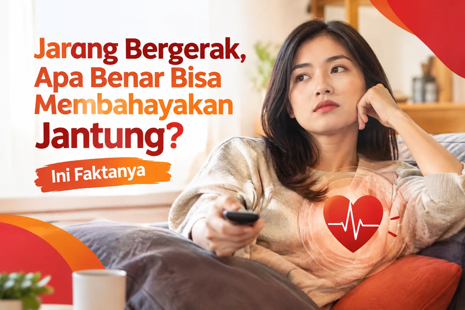 gambar Jarang Bergerak, Apa Benar Bisa Membahayakan Jantung? Ini Faktanya