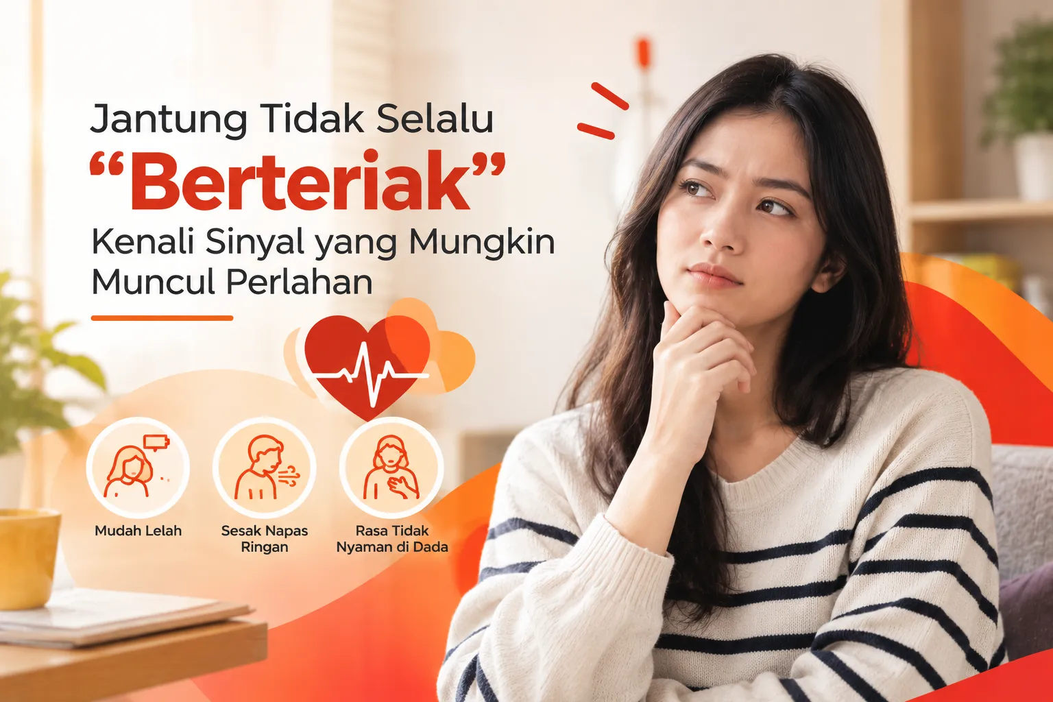 gambar Jantung Tidak Selalu “Berteriak”: Kenali Sinyal yang Mungkin Muncul Perlahan