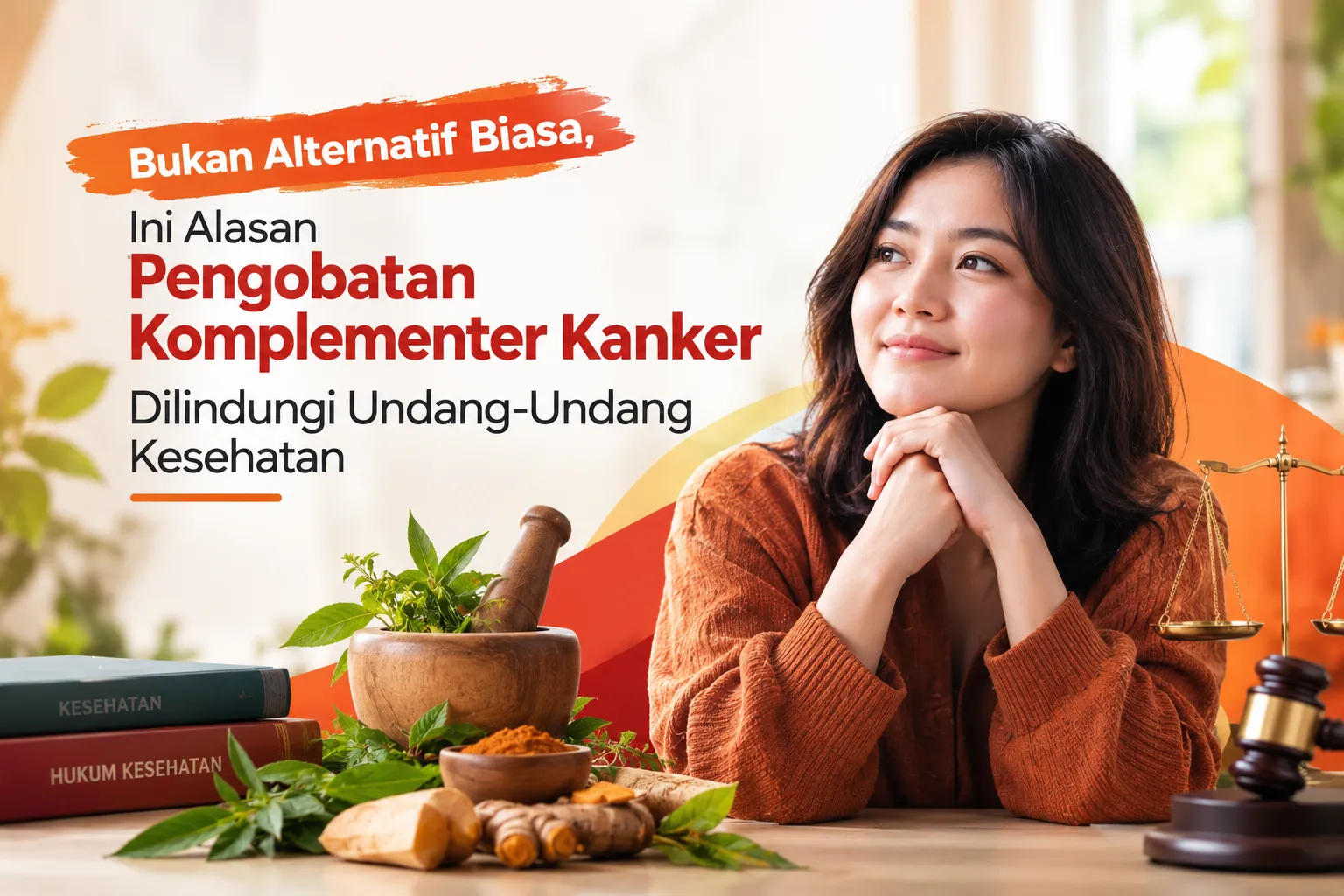 gambar Bukan Alternatif Biasa, Ini Alasan Pengobatan Komplementer Kanker Dilindungi Undang-Undang Kesehatan