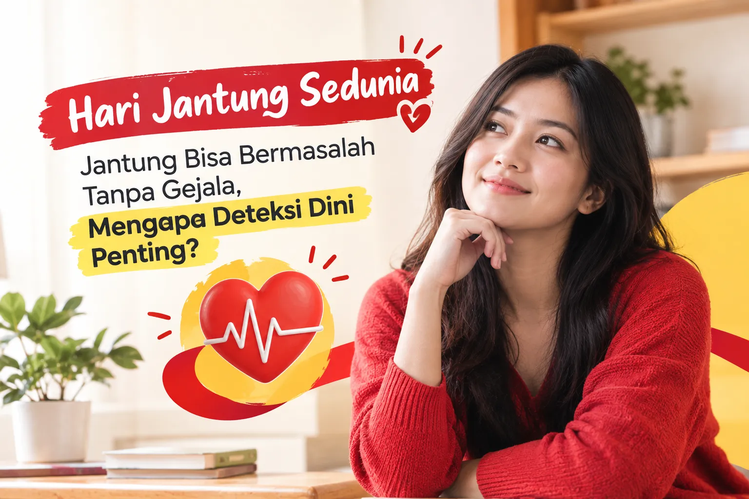 gambar Hari Jantung Sedunia: Jantung Bisa Bermasalah Tanpa Gejala, Mengapa Deteksi Dini Penting?