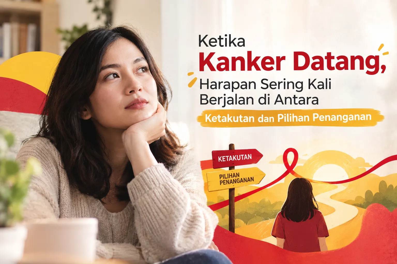 gambar Ketika Kanker Datang, Harapan Sering Kali Berjalan di Antara Ketakutan dan Pilihan Penanganan