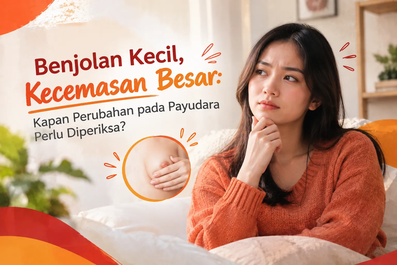 gambar Benjolan Kecil, Kecemasan Besar: Kapan Perubahan pada Payudara Perlu Diperiksa?