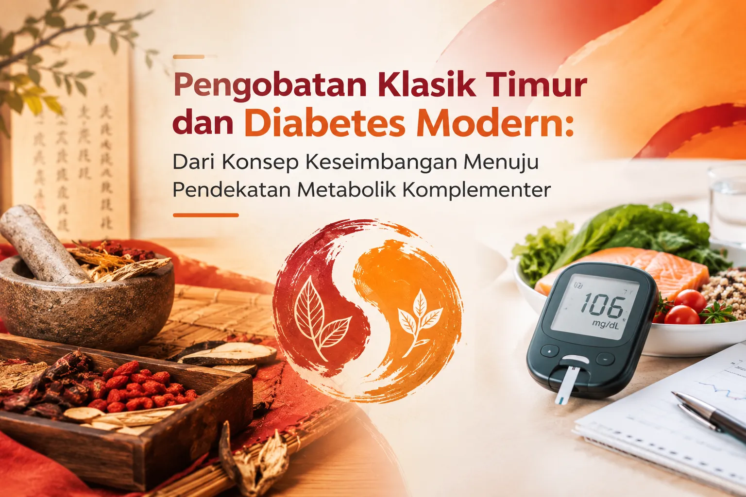 gambar Pengobatan Klasik Timur dan Diabetes Modern: Dari Konsep Keseimbangan Menuju Pendekatan Metabolik Komplementer