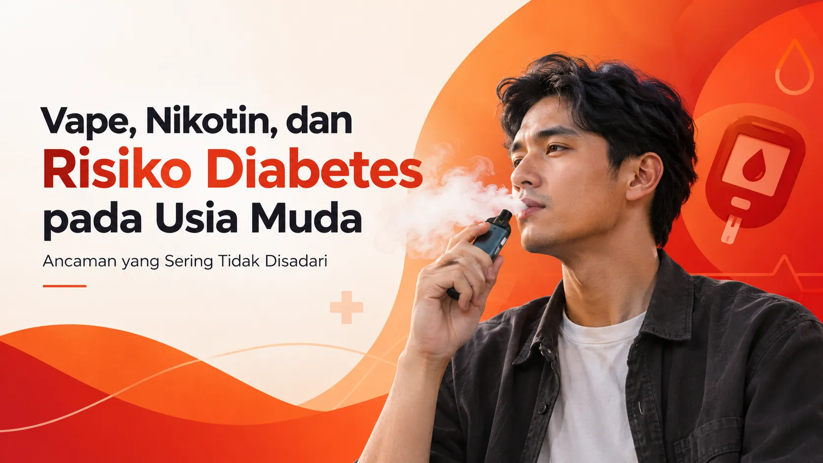 gambar Vape, Nikotin, dan Risiko Diabetes pada Usia Muda: Ancaman yang Sering Tidak Disadari