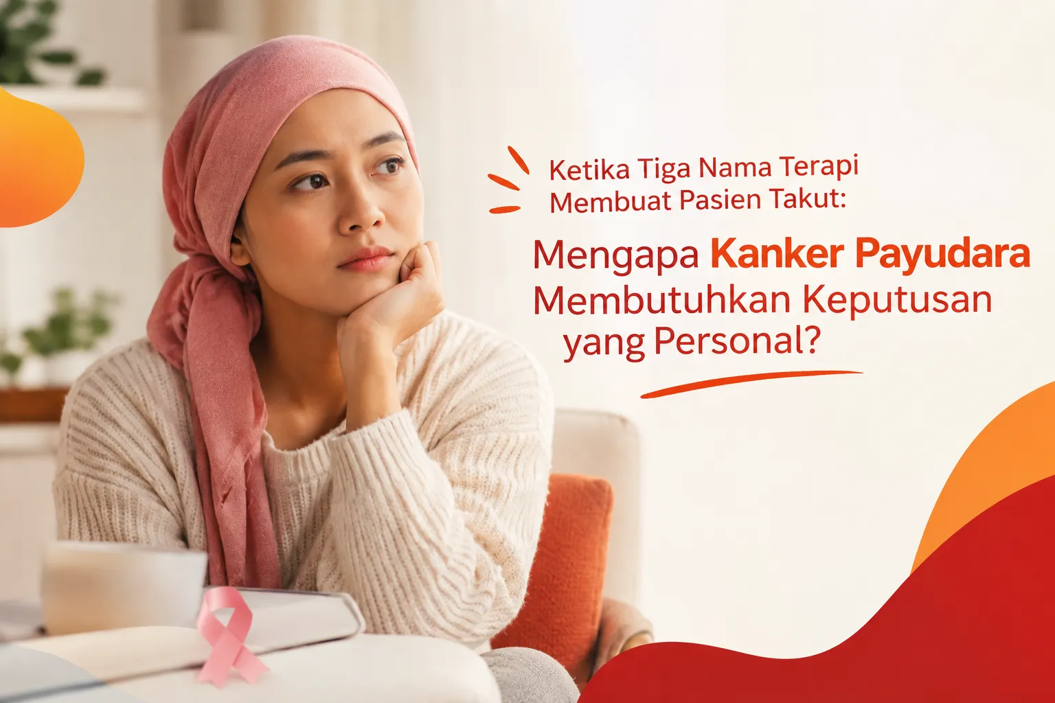 gambar Ketika Tiga Nama Terapi Membuat Pasien Takut: Mengapa Kanker Payudara Membutuhkan Keputusan yang Personal?