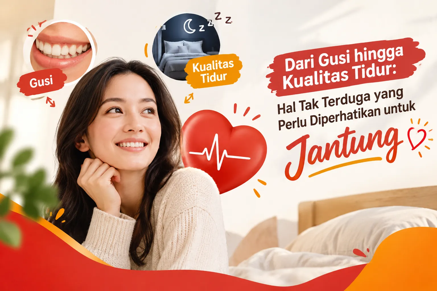 gambar Dari Gusi hingga Kualitas Tidur: Hal Tak Terduga yang Perlu Diperhatikan untuk Jantung