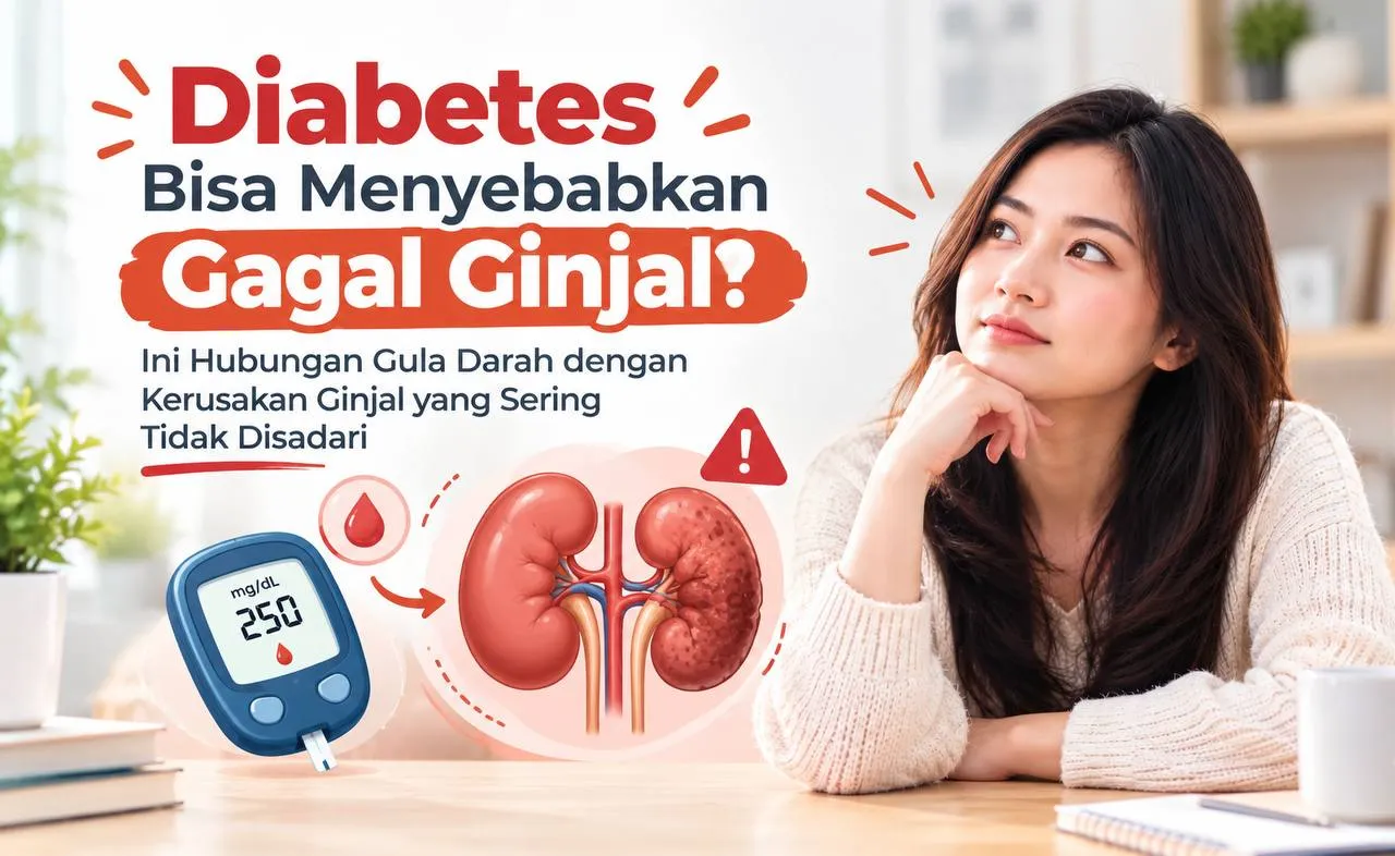 gambar Diabetes Bisa Menyebabkan Gagal Ginjal? Ini Hubungan Gula Darah dengan Kerusakan Ginjal yang Sering Tidak Disadari
