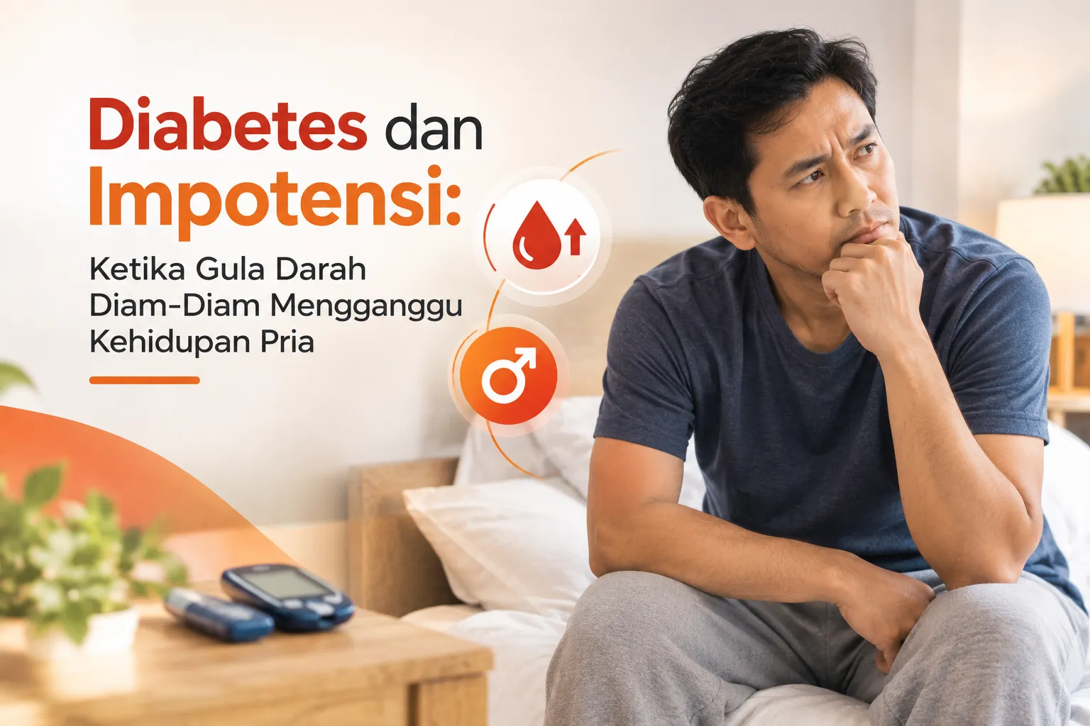 gambar Diabetes dan Impotensi: Ketika Gula Darah Diam-Diam Mengganggu Kehidupan Pria