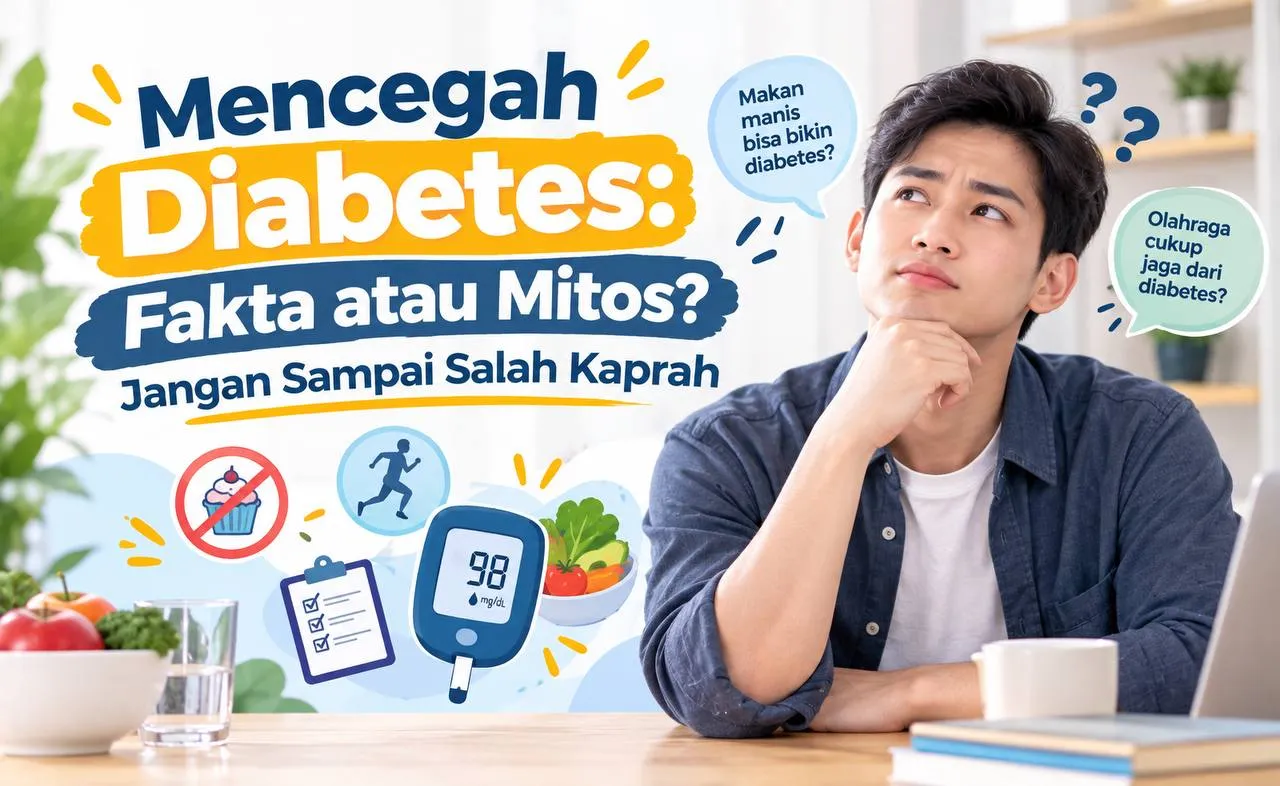 gambar Mencegah Diabetes: Fakta atau Mitos? Jangan Sampai Salah Kaprah