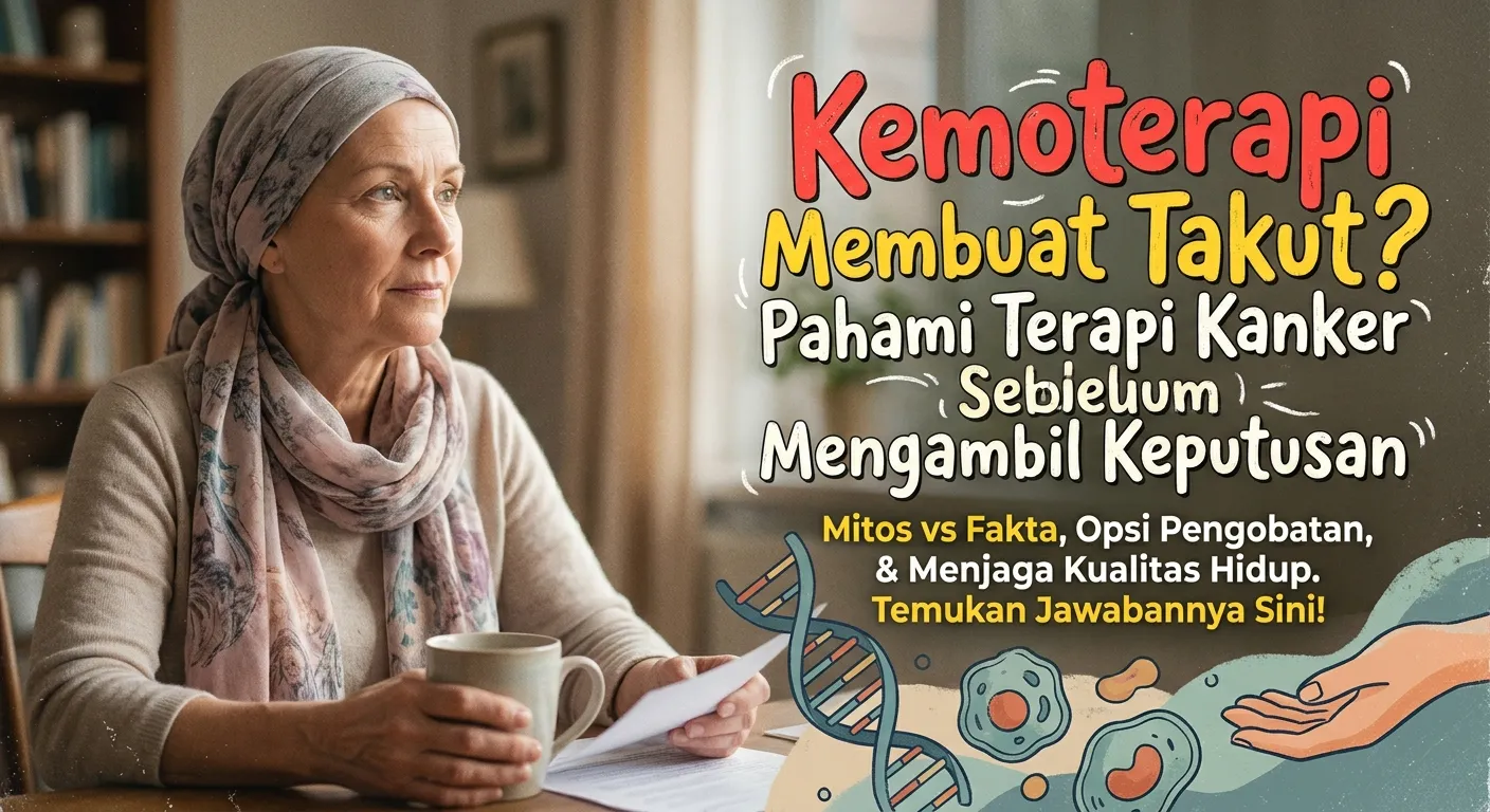 gambar Kemoterapi Membuat Takut? Pahami Terapi Kanker Sebelum Mengambil Keputusan